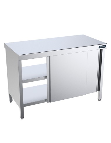 Mesa inox Fondo 600 Pasante DIFCPP6200 