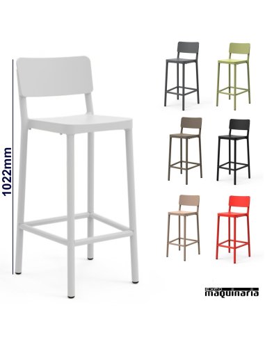 Taburete alto terraza RELISBOA-T