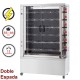 Asador de pollo electrico Vitro FE11DOBLE-EKO-V