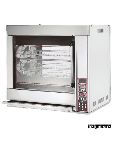 Asador electrico de balanceras para pollos 4 espadas