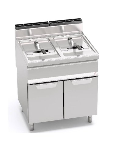 Freidoras de gas 15L+15L Mueble RMGL15+15M 