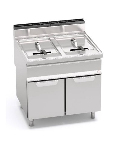 Freidora a gas 20L+20L Mueble RMGL20+20M 