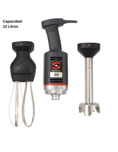 Batidora profesional triturador y varillas 12L SCMB-21