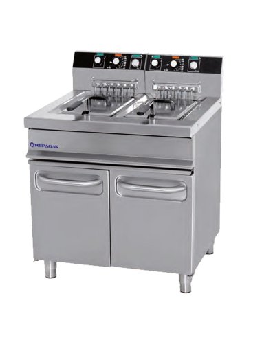 Freidora electrica RGFE20+20 15+15litros
