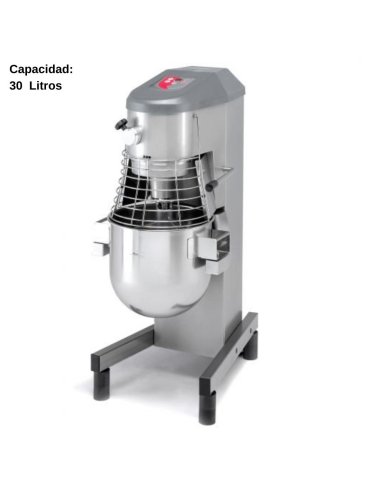 Batidora planetaria 30L Columna INOX SCBE-30I