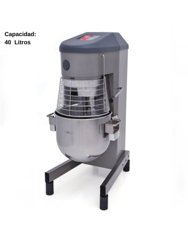 Batidora planetaria 40L Columna INOX SCBE-40I