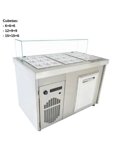 Mesa topping Fondo 900 IFMALTA parte trasera