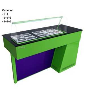 Vitrina de toppings Fondo 600 IFGALAXIA