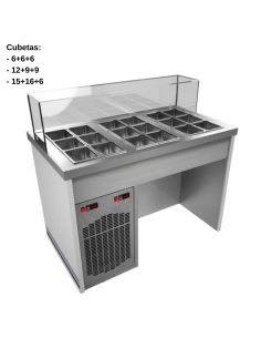 Mesa topping Fondo 700 sin reserva IFIBIZASR
