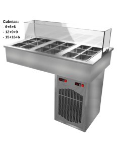 Mesa topping Fondo 700 Encastrable IFIBIZA/E