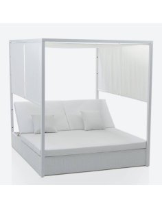 Cama balinesa exterior Rattan AGBALINESA