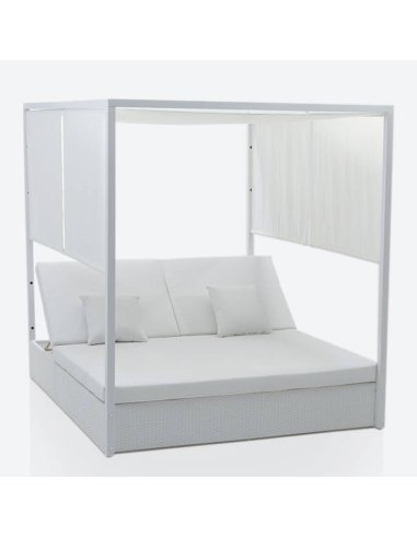 Cama balinesa exterior Rattan AGBALINESA