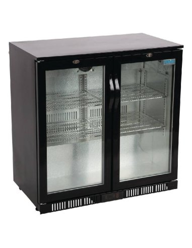 Nevera bebidas 2 puertas crital NIGL012