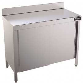 Mesa inox mural puerta Batible 800x700mm DIFMP70080 