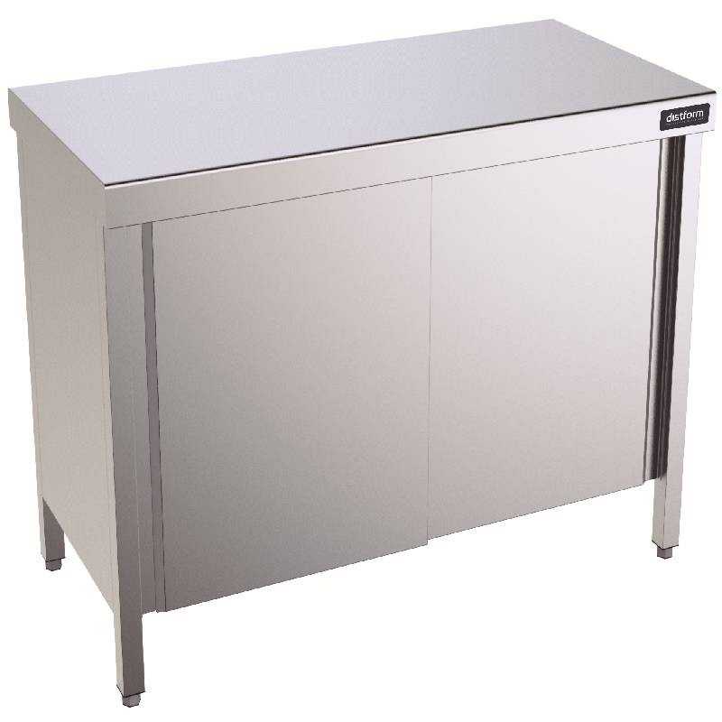 Mesa inox puerta Batible 800x800mm DIFCP80080 