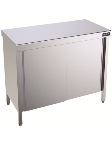 Mesa inox puerta Batible 800x900mm DIFCP90080 