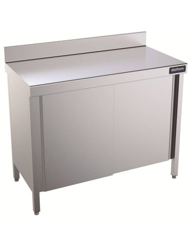 Mesa de trabajo con puertas correderas Mural 900 DIFMP90100 