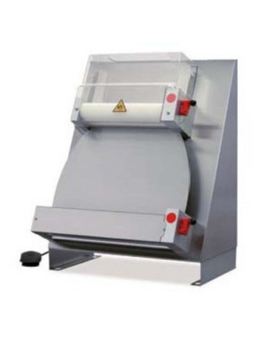 Laminadora de pizza  Rodillo Superior 26-40Øcm