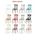 Silla apilable terraza 1R123 otros colores