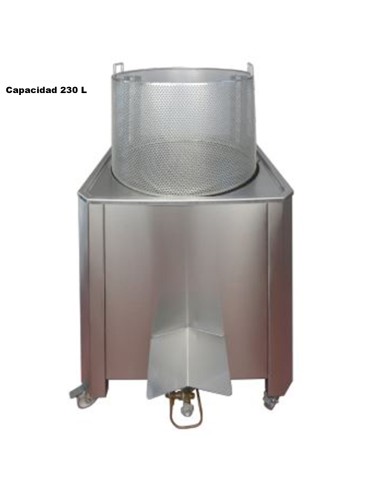 Cocedero marisco 230L para Exteriores IPCPGAS80