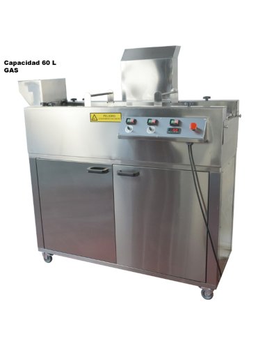 Freidora en continua 60L GAS IPFGC60 automatica