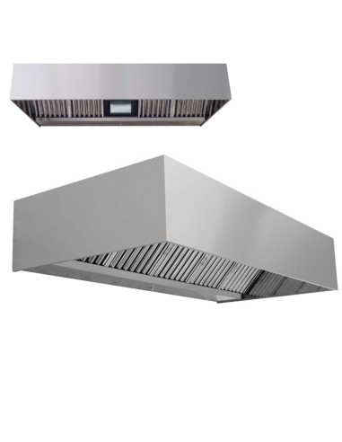 Campana extractora de pared ECO R monobloc 400º 1000 cm largo