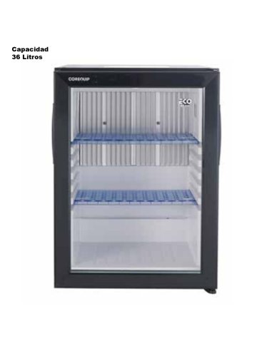 Minibar hotel Puerta Vidrio 40L CLECOBAR 40L-PV