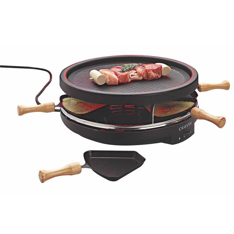 Maquina raclette y grill 6 personas TETTM40CE