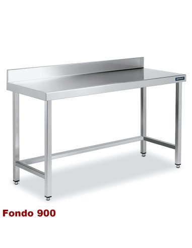 Mesa inox hosteleria Mural Fondo 900 DIFM090060 