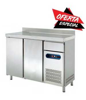 Mesa refrigerada alta 150x60cm IBER-FM150-R 2 puertas