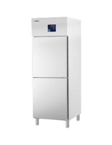Armario congelador inox dos puertas EDANG-712 HC 