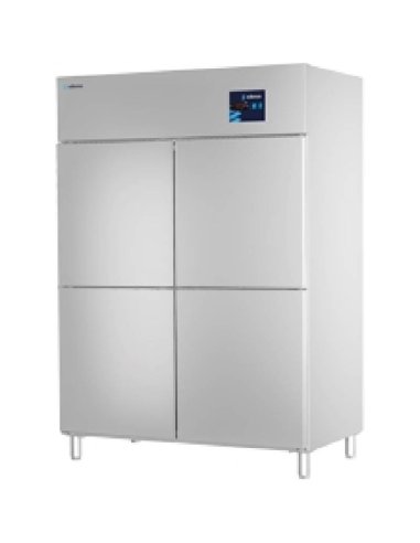 Armario refrigerado gastronorm cuatro puertas 2/1 EDAPG-1404 HC 