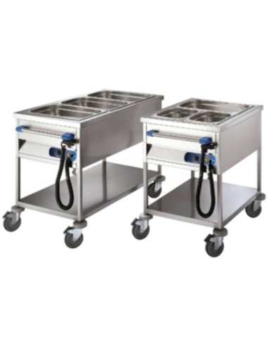 CARRO BAÑO MARIA 4 GN-1/1 EDCBM-411