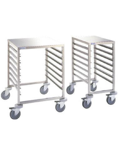 CARRO BAJO CON GUIAS GN 1/1 y GN 2/1 EDCGB-21 