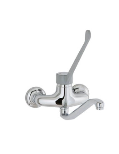 Grifo monomando 2 aguas pared palanca larga EDGMP-30 E 