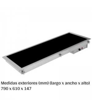 PLACA VITROCERAMICA NE 2GN EDDV-211-S