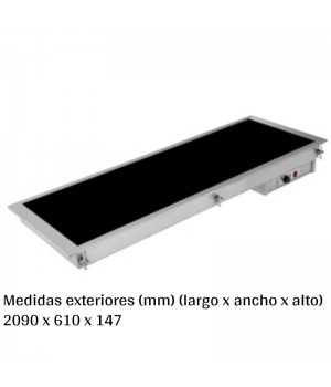 PLACA VITROCERAMICA NE 6GN EDDV-611-S