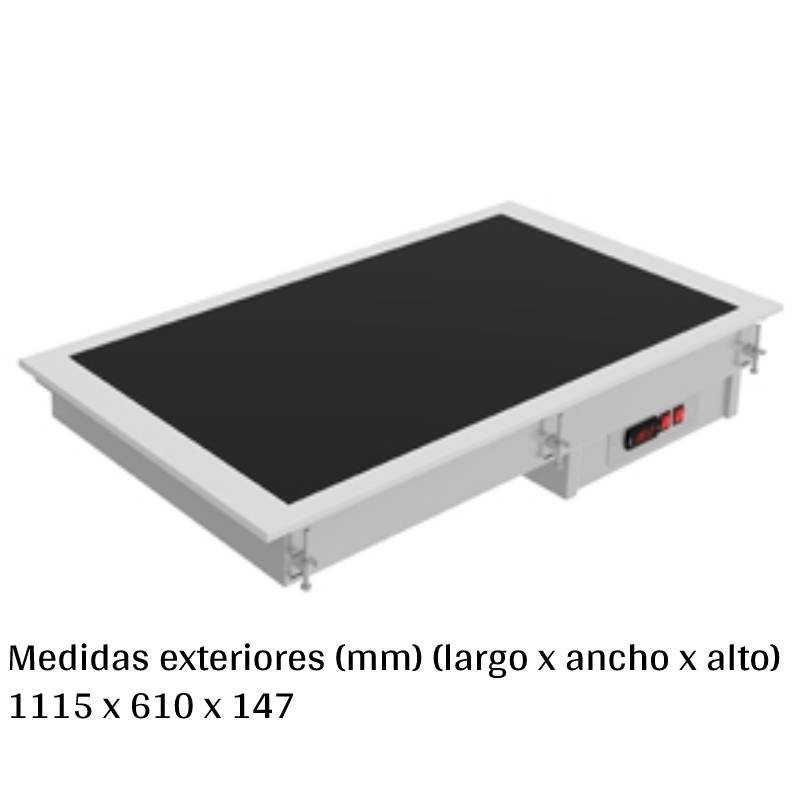 PLACA VITROCERAMICA NE 3GN EDDV-311-S