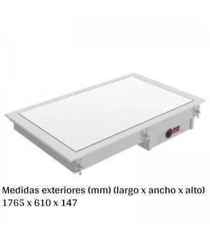 PLACA VITROCERAMICA BLA 5GN EDDV-511-S-W