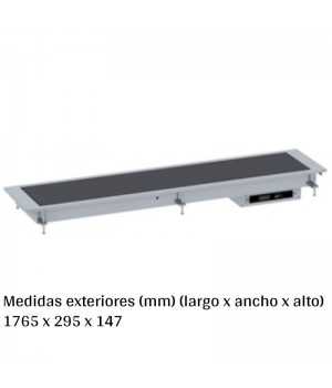 Placa vitrocerámica showcooking NE 5GN EDDV3-511-S