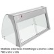 VITRINA CON CALOR CERRADA SIN BASE 2GN EDVIC-211