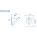 Dimensiones Campana  Extractora Food Truck 2000 mm