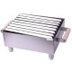 Mini parrilla portátil de carbón VulcanoGres 20x25cm inox MPVG-25