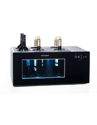 ENFRIADOR DE VINO 6 BOTELLAS BITERMICO CON COMPRESOR CNOW6CD 
