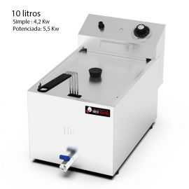 Freidora electrica industrial IBER-FRY10G 10 Litros