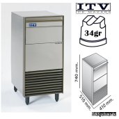Maquina de Hielo ITV PULSAR25 cubito 34g