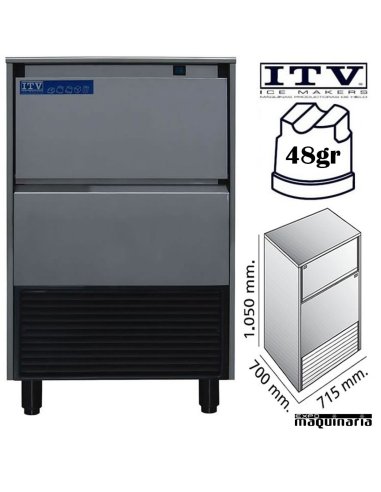Maquina de Hielo ITV SUPERSTAR-NG110 cubito 48g