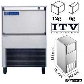 Maquina Hielo ITV SPIKA NG150 cubito 6 o 12 g