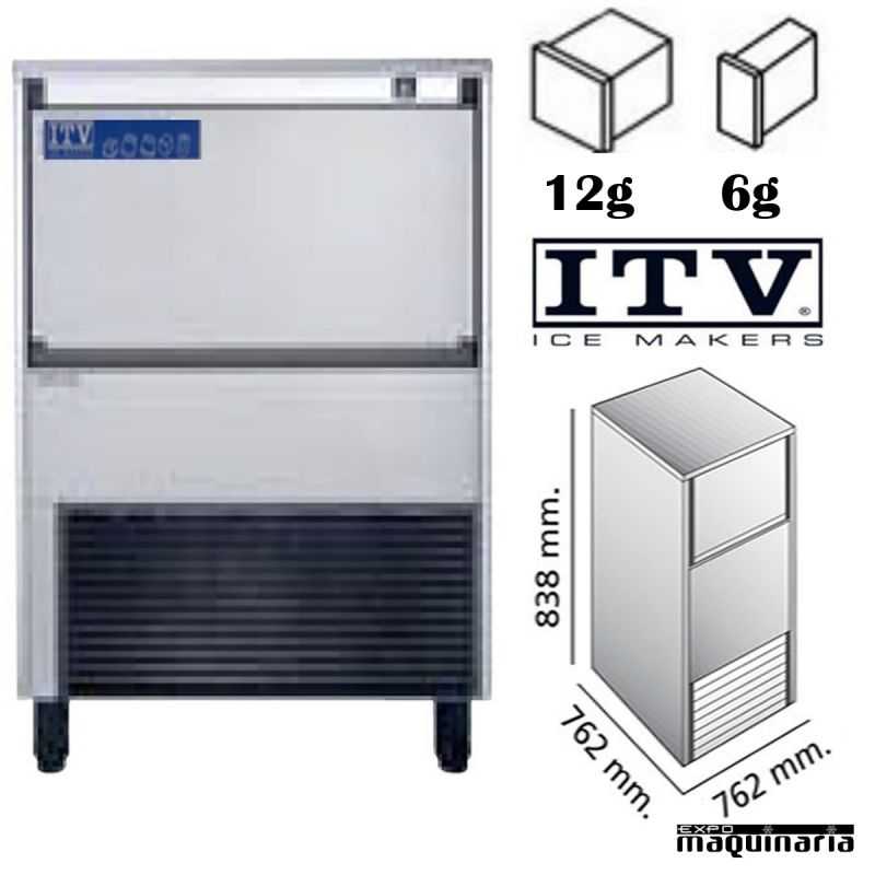 Maquina de Hielo TRITURADO ITV ICE QUEEN85C