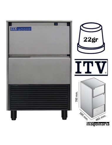Maquina de Hielo ITV GALA NG45 cubito 22g